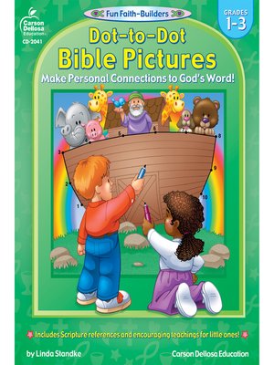 cover image of Dot-to-Dot Bible Pictures